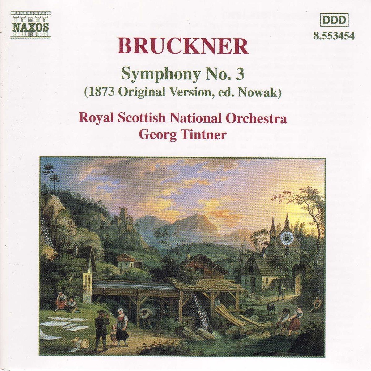 Royal Scottish National Orchestra, Georg Tintner - Bruckner: Symphony No. 3 (CD)