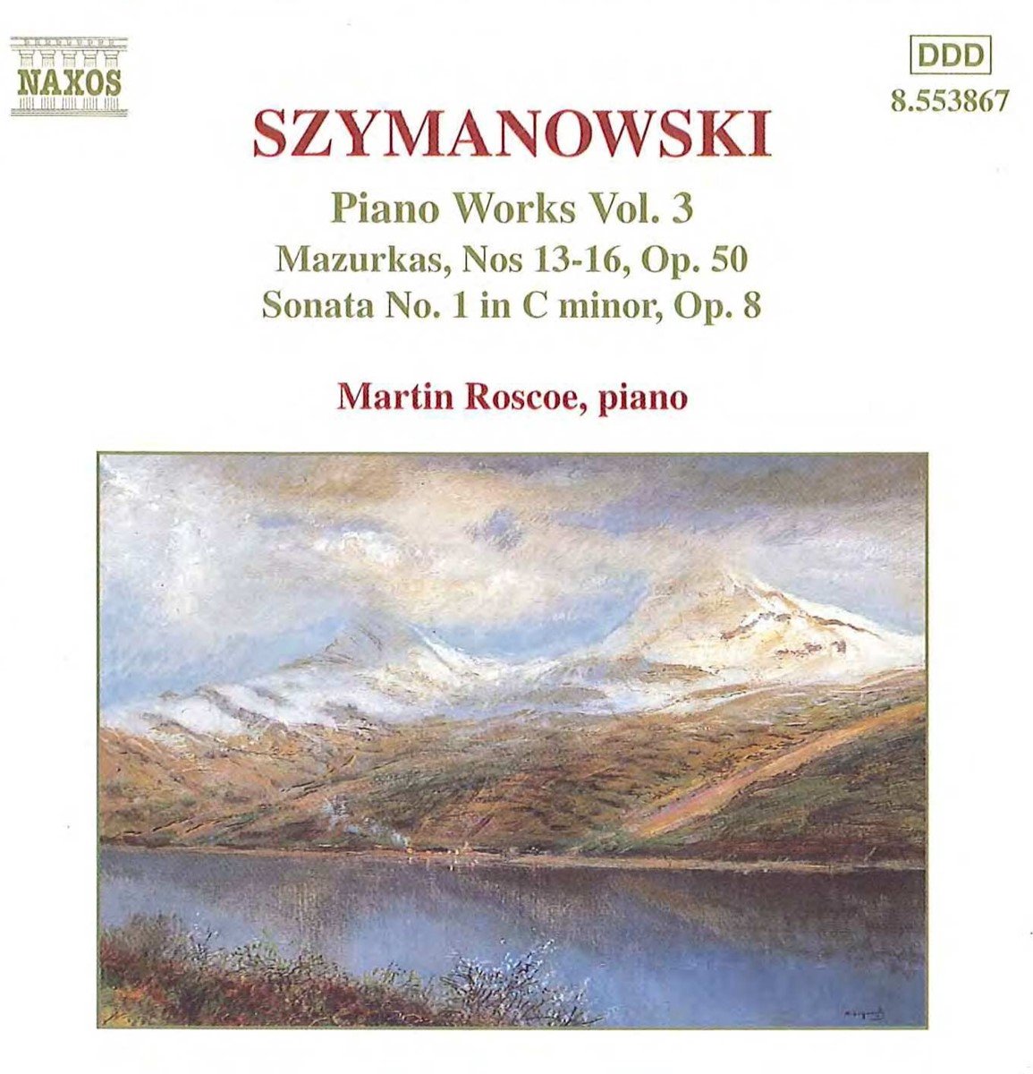Martin Roscoe - Szymanowski: Piano Works 3 (CD)