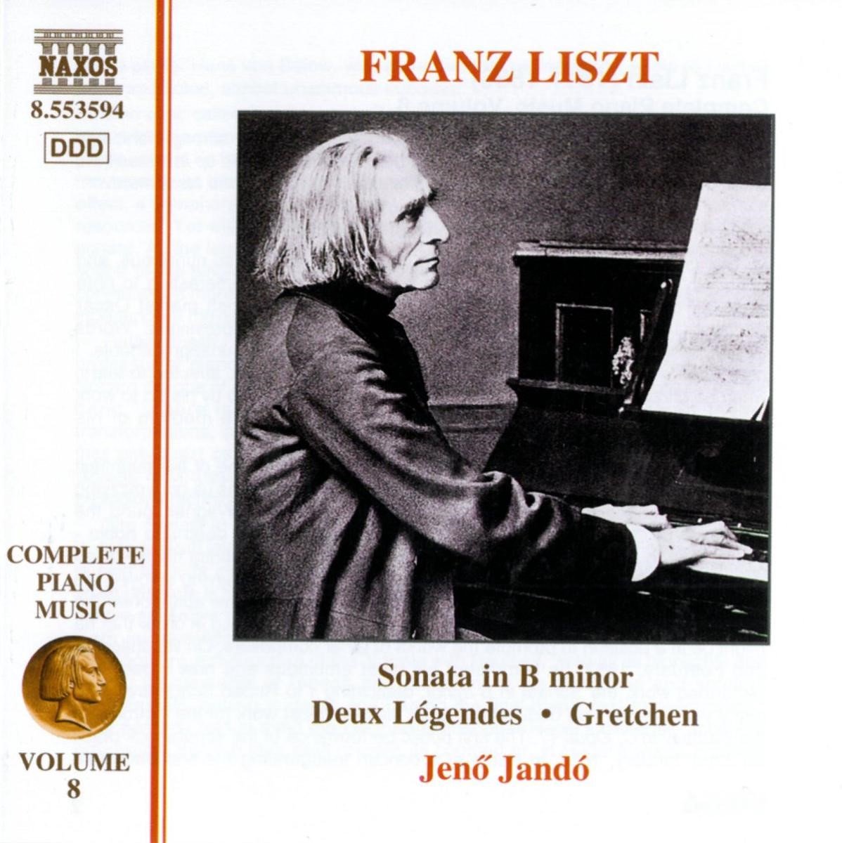 Jeno Jandó - Liszt: Piano Music 08 (CD)