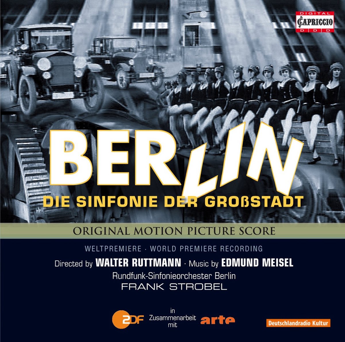 Rundfunk-Sinfonieorchester Berlin, Frank Strobel - Meisel: Berlin, Sinfonie Der Grosss (2 CD)