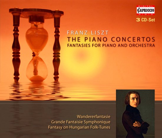 Jenö Jando, Budapest Symphony Orchestra, Andras Ligeti - Liszt: The Piano Concertos | Fantasies For Piano And Orchestra (3 CD)