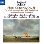 Christopher Hinterhuber, Gävle Symphony Orchestra, Uwe Grodd - Ries: Piano Concertos, Op.55 (CD)