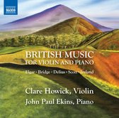 Jean Paul Ekins Clare Howick - British Music For Violin And Piano (CD)