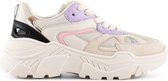 POSH by Poelman COOPER Dames Sneakers - Beige - Multi - Maat 42