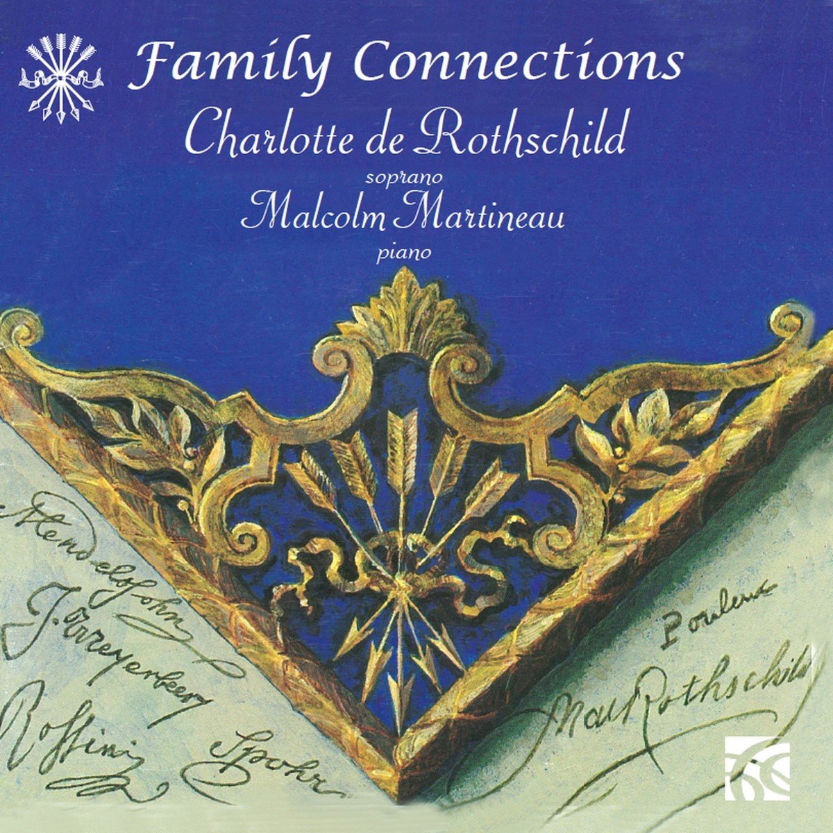 Charlotte De Rothschild, Malcolm Martineau - Family Connections (CD)
