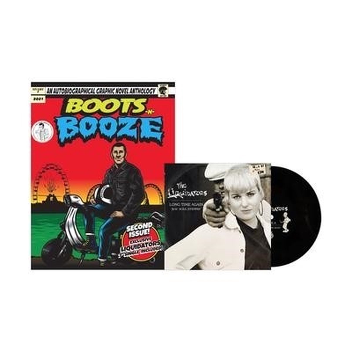 Boots N Booze (W & Liquidators 7") - Comic #2 (7" Single)