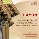 Aisslinn Nosky, Händel And Haydn Society, Harry Christophers - Haydn: Symphonies 7 & 83/Violin Concerto (CD)