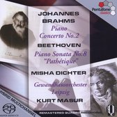 Kurt Masur, Misha Dichter - Brahms: Piano Concerto No.2 & Beethoven: Piano Sonata "Pathétique" (Super Audio CD)
