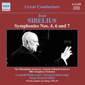 Philadelphia Orchestra - Sibelius: Symphonies Nos. 4, 6 & 7 (CD)