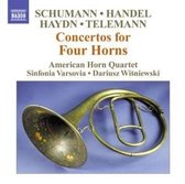 American Horn Quartet - Concertos For 4 Horns (CD)