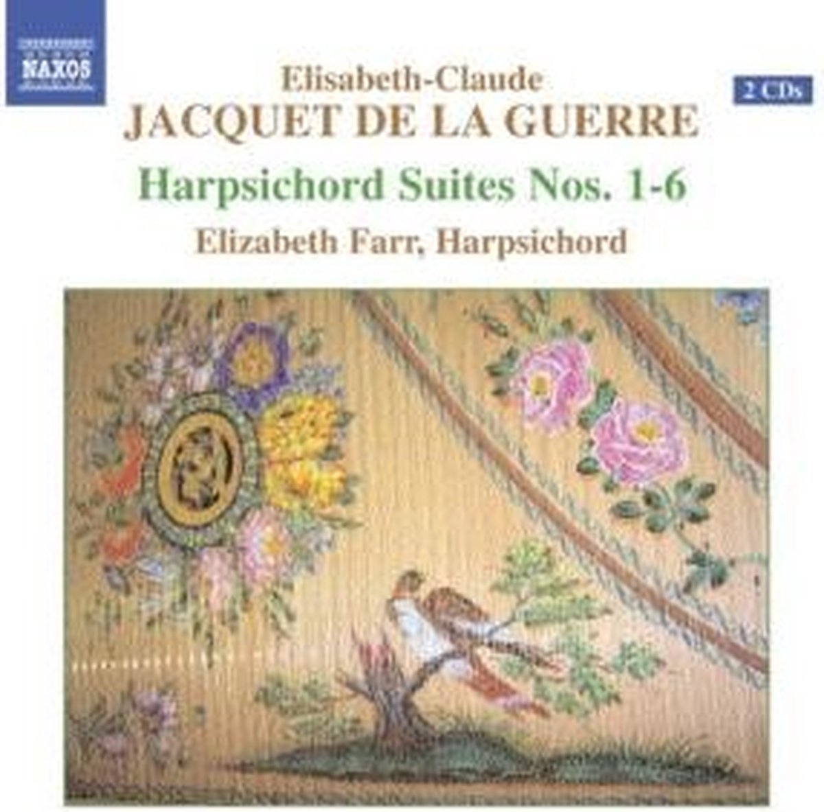 Elizabeth Farr - De La Guerre: Harpsichord Suites 1-6 (2 CD)
