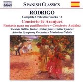 Riccardo Gallén, EntreQuatre Guitar Quartet, Aturias Symphony Orchestra - Rodrigo: Complete Orchestral Works 2 (CD)