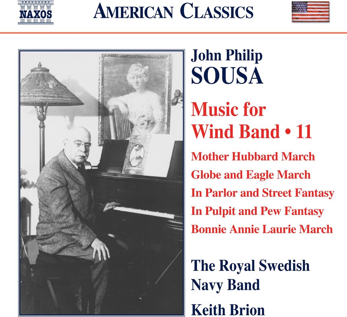 Royal Swedish Navy Band, Keith Brion - Sousa: Music For Wind Band Volume 11 (CD)
