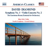 Ilkka Talvi, Seattle Symphony Orchestra, Gerard Schwarz - Diamond: Symphony No.1 / Violin Concerto No.2 (CD)