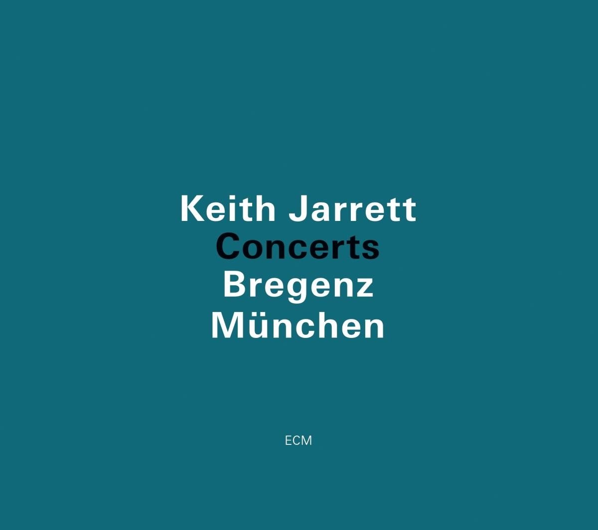 Keith Jarrett - Concerts (Bregenz München) (3 CD)
