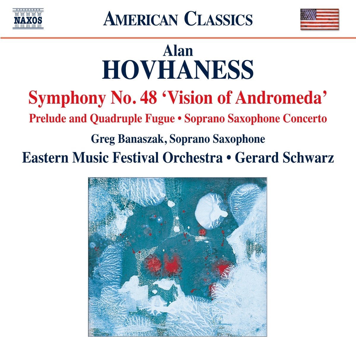 Greg Banaszak, Eastern Music Festival Orchestra, Gerard Schwarz - Hovhaness: Symphony No. 48 'Vision Of Andromeda' (CD)