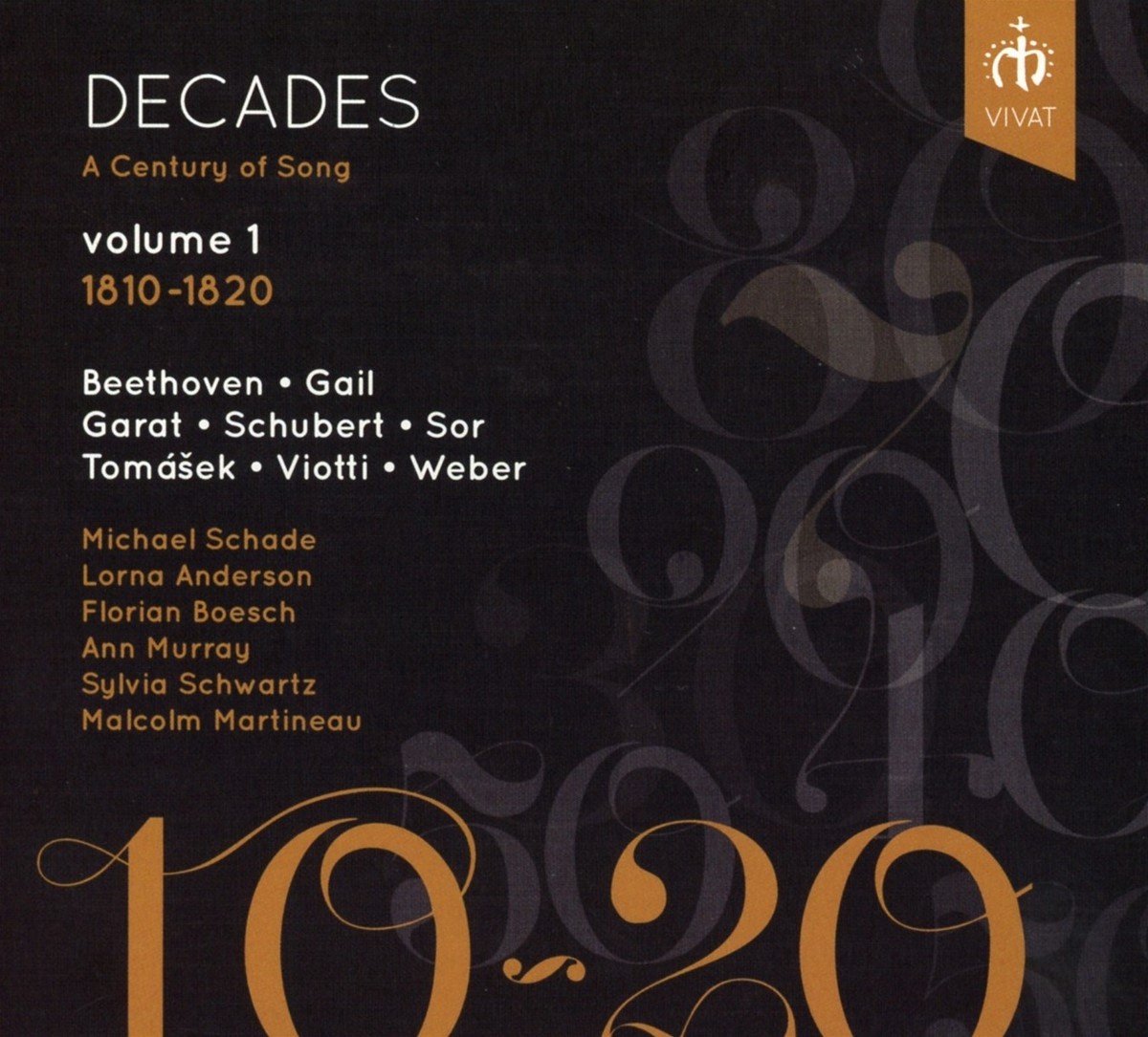 Various Artists - Decades: A Century Of Song, Volume 1: 1810-1820 (CD)