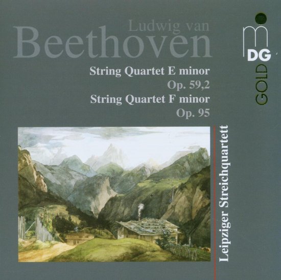 Leipziger Streichquartett - Streichquartette Op.59,2 & 95 (CD)