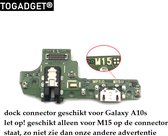 Samsung Galaxy A10s oplaad connector - M15 - dock connector for A10s - M15