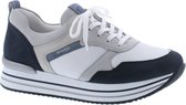Remonte Dames Sneaker - D1315-81 Wit/Combi - Maat 38