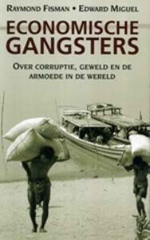 Cover van het boek 'Economische gangsters' van R. Fishman en E. Miguel