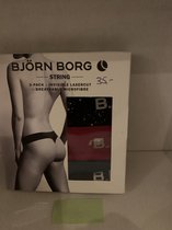 Bjorn Borg dames 3 pack invisible maat 36