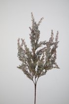 Kunstplant - gedroogde tak - topkwaliteit decoratie - 2 stuks - decoratie boeket - Paars - 71 cm hoog