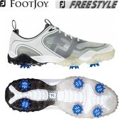 FootJoy - Freestyle - heren golfschoen - wit/grijs -maat 44