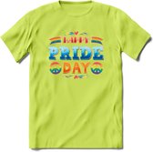 Pride Day | Pride T-Shirt | Grappig LHBTIQ+ / LGBTQ / Gay / Homo / Lesbi Cadeau Shirt | Dames - Heren - Unisex | Tshirt Kleding Kado | - Groen - 3XL