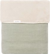 Koeka Vik deken eenpersoons - plaid - 140x200cm - groen