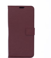 LuxeBass Hoesje geschikt voor Samsung Galaxy A72 - Bookcase Bruin - portemonnee hoesje - telefoonhoes - gsm hoes - telefoonhoesjes
