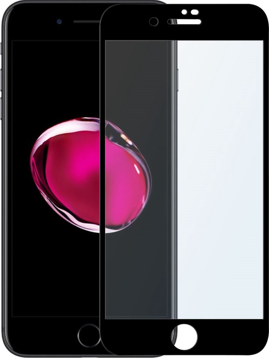 LuxeBass Full screenprotector geschikt voor iPhone 6 - glas scherm - bescherming