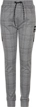 Indian Blue jongens geruiten joggingbroek Black