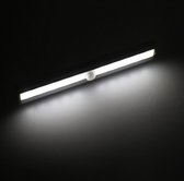 Éclairage LED automatique avec capteur de mouvement. Pour le placard, les escaliers, le hall, la chambre, etc. Argent 22cm