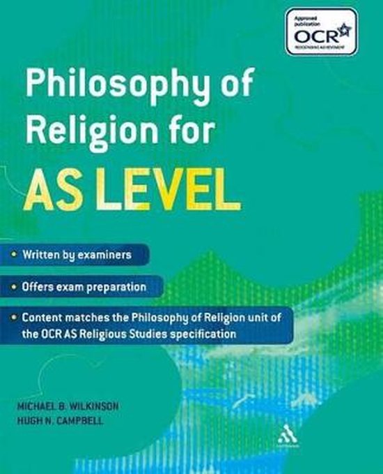 Philosophy Of Religion For AS Level