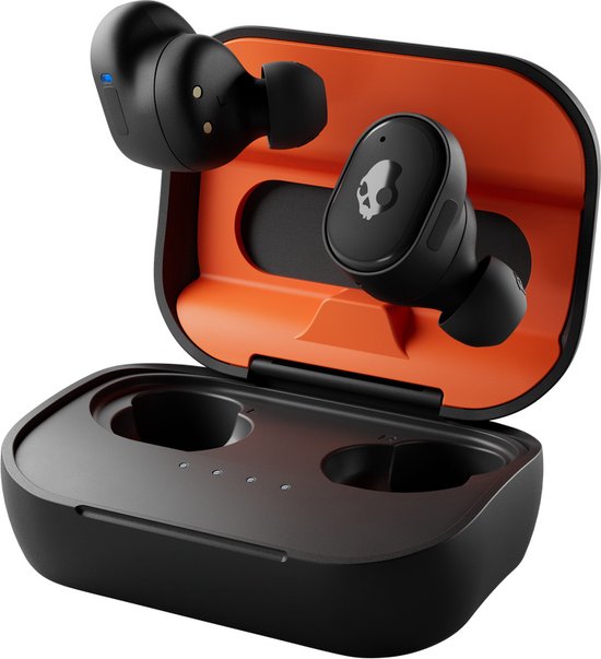 Skullcandy Grind Headset True Wireless Stereo (TWS) In-ear Oproepen/muziek Bluetooth Zwart, Oranje