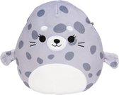 Squishmallow Knuffel - 19CM - Odile the grey Seal - Incl. Adoptiecertificaat