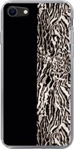 Geschikt voor iPhone 8 hoesje - Dierenprint - Design - Dieren - Siliconen Telefoonhoesje