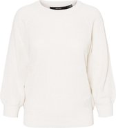 Vero Moda Trui Vmnewlex Sun 3/4 Blouse Noos 10242990 Snow White Dames Maat - M