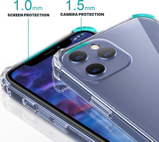 Shieldcase Silicone Shock case TPU adapté pour Apple iPhone 11 - transparent