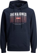 Jack & Jones Hoodie Cyber Navy (Maat: XXL)