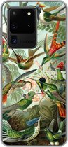 Geschikt voor Samsung Galaxy S20 Ultra hoesje - Trochilidae - Oude meesters - Kunst - Siliconen Telefoonhoesje