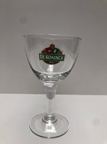 de koninck bierglas 3x 25cl (=tapmaat) bierglazen op voet speciaalbierglazen