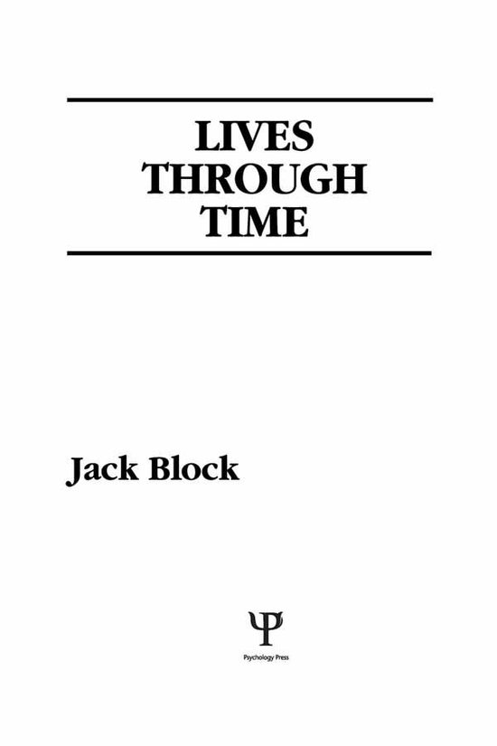 Lives Through Time - cover