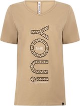 Zoso 221 You T-Shirt With Print Sand - S