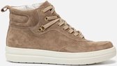 Feyn Zelda veterboots taupe - Maat 42