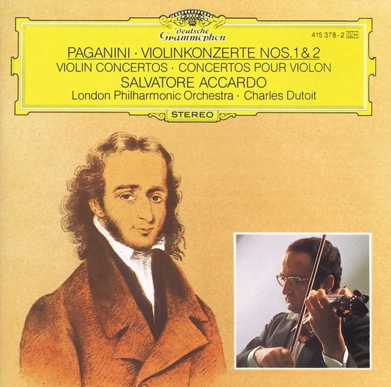 Paganini: Violin Concertos Nos.1 & 2 (CD)
