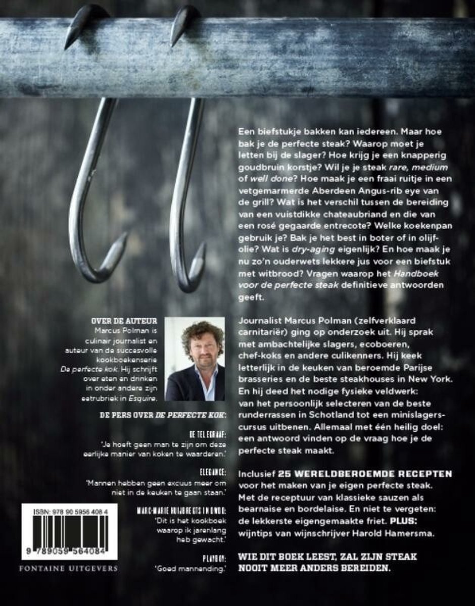 Handboek voor de perfecte steak - back cover