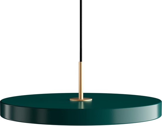 Asteria Medium hanglamp forest green - met koordset - Ø 43 cm