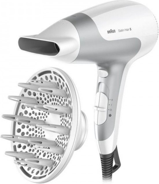 A482 Braun HD 585 2500W - Fohn - Haardroger - Haarfohn met diffuser ...